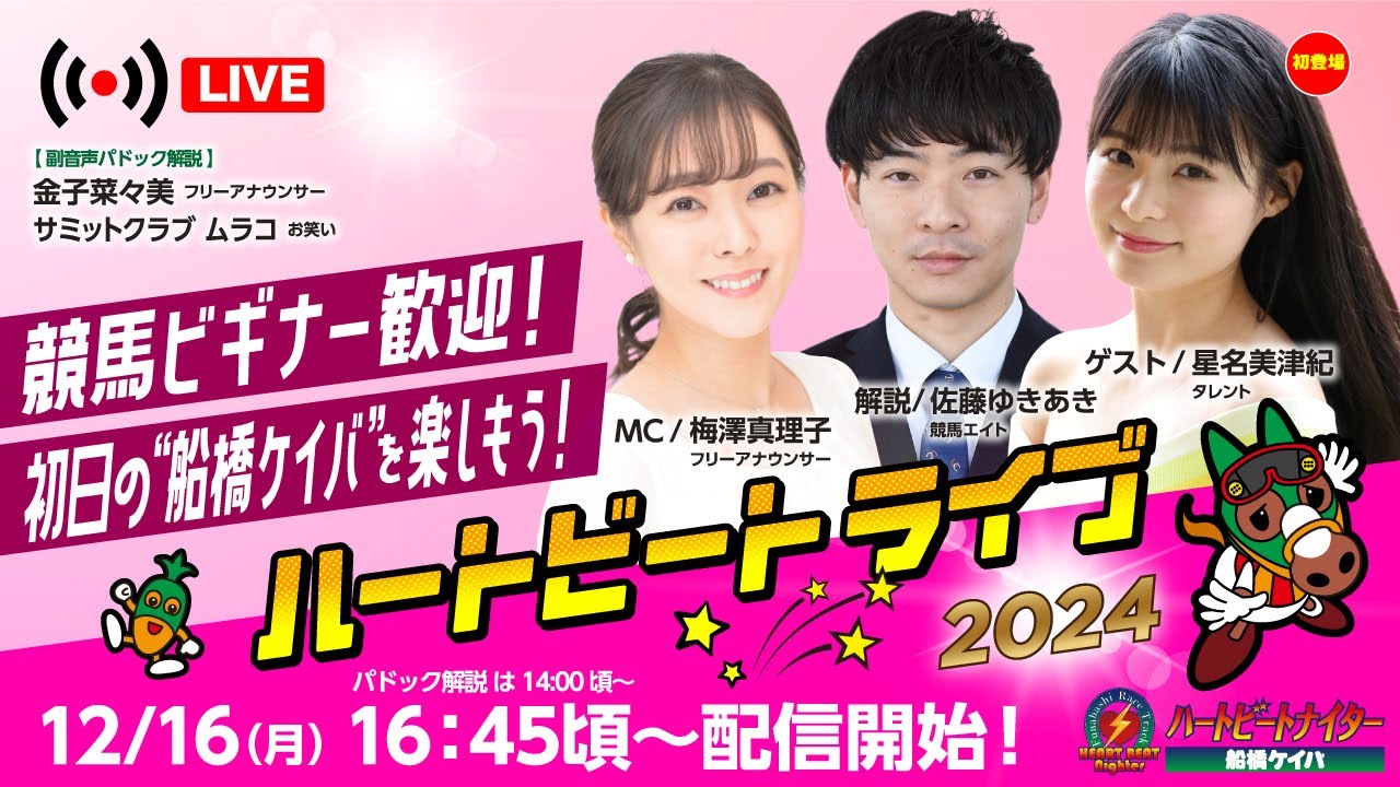 【船橋競馬】ハートビートライブ #166