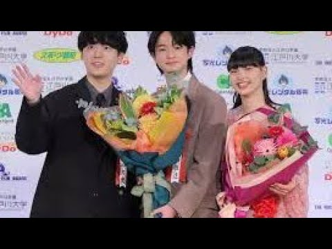 【報知映画賞】新人賞の中西希亜良＆越山敬達がスピーチでも息ぴったり「一緒に受賞できて、うれしいです！」