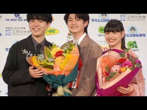 越山敬達＆中西希亜良『報知映画賞』新人賞に喜び「先輩方に続けるよう…」
