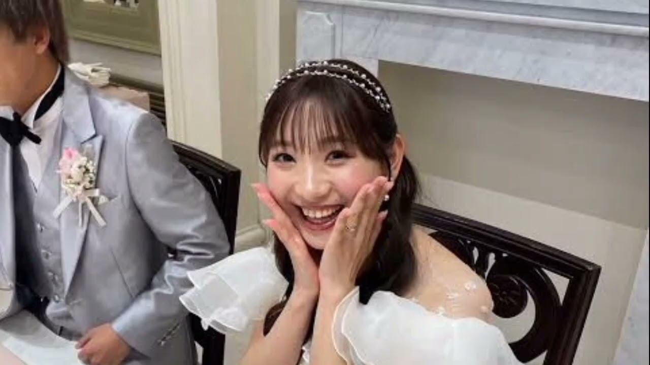 元AKB48＆元局アナの小林茉里奈、Jリーガー夫との挙式を報告「幸せすぎて一瞬で時間が…」