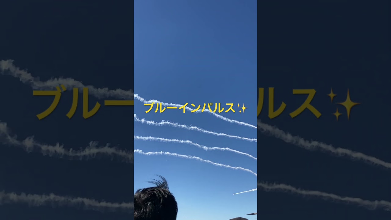 百里航空基地祭　ブルーインパルス✨