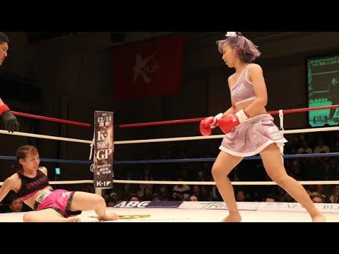 【Krush】空手＆ボクシング女王・木村萌那、デビュー戦は90秒KO勝利！強打で2度ダウン奪う