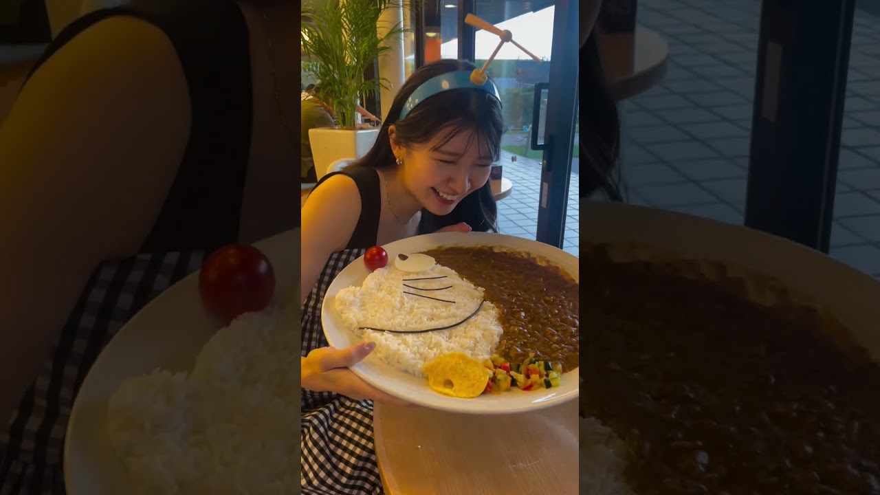 【駒木結衣】でかカレー🍛【ドラえもん】