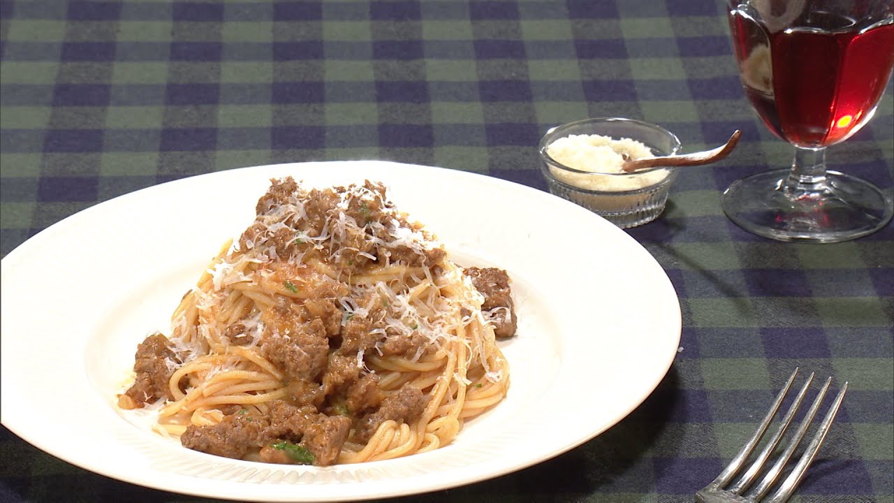 【3分クッキング公式】ワンパンミートソーススパゲティ
