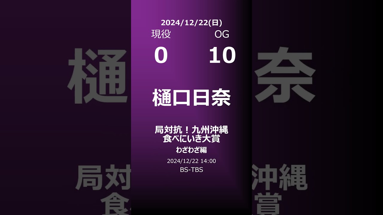 【明日の乃木坂】地方局他 2024/12/22 #shorts #乃木坂46 【番組出演】