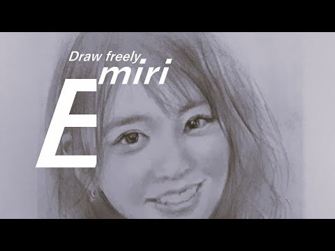【Draw freely】真夜中の少し絵画制作　中川絵美里