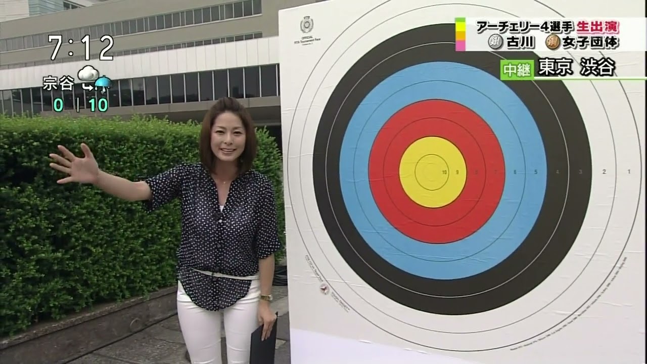 杉浦友紀　全力疾走