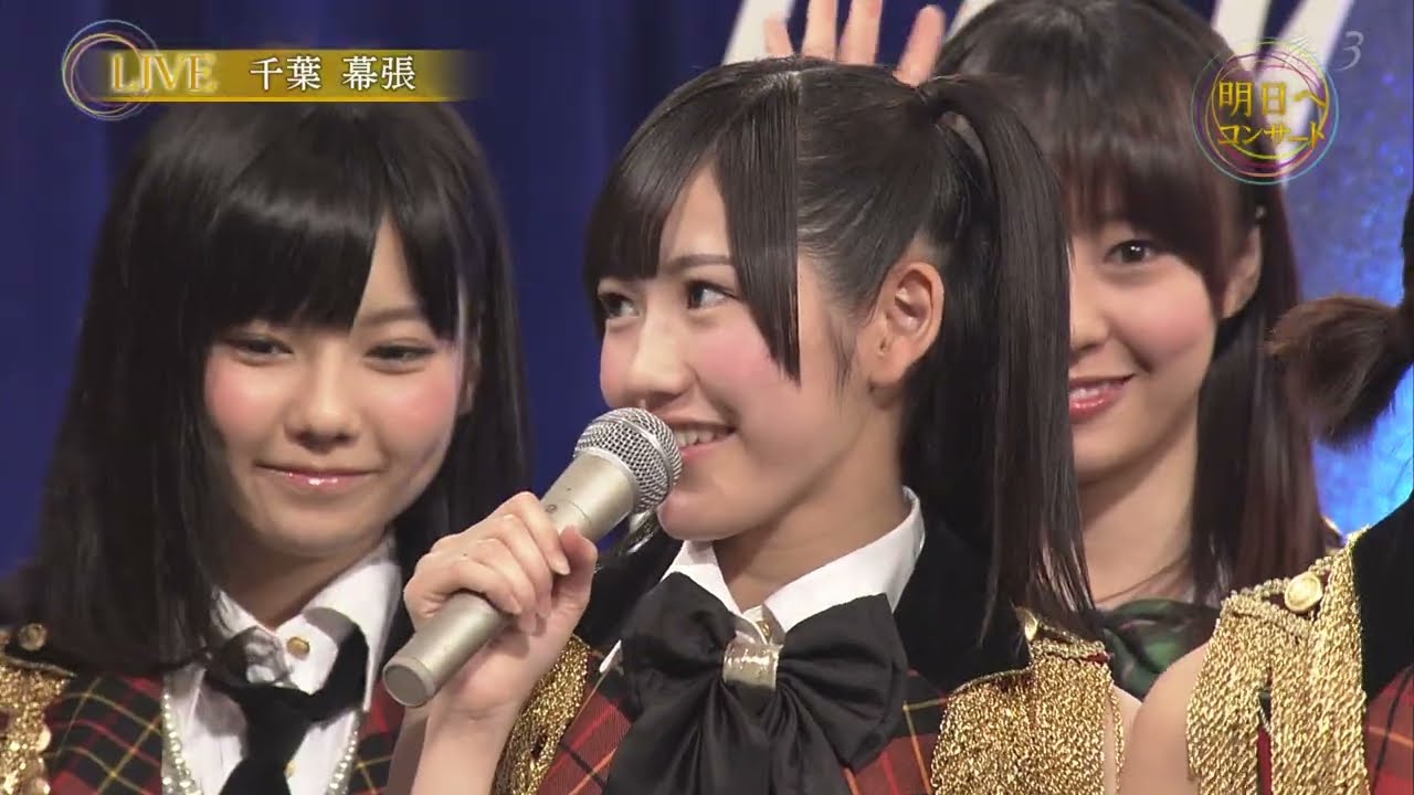 AKB48  Talk + 桜の花びらたち 震災から1年「明日へ」コンサート sakura no hanabiratachi