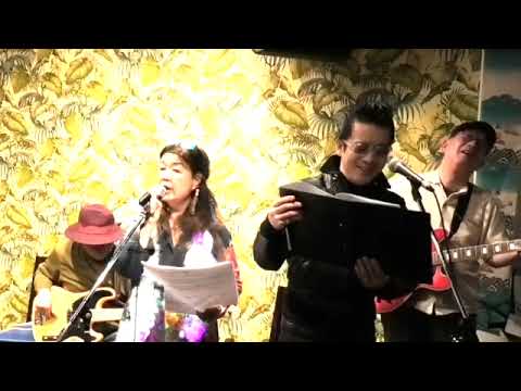 『Happy Christmas(War is Over)』John Lennon(cover)  チャーリーニーシオ(歌)  まつしまやすえ(歌)  鷲尾悠持郎(ギター)   Nack.J(ベース)