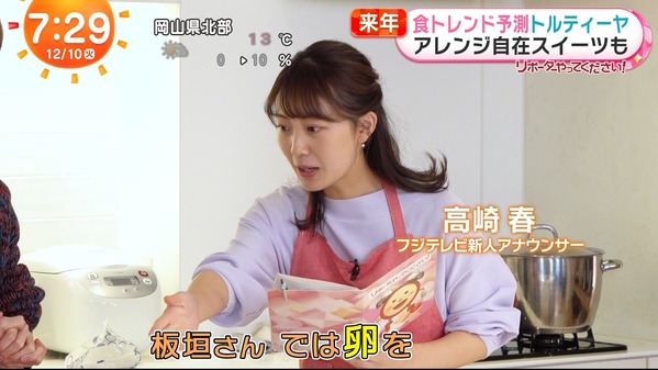 【画像】今日の高崎春さん　12.10