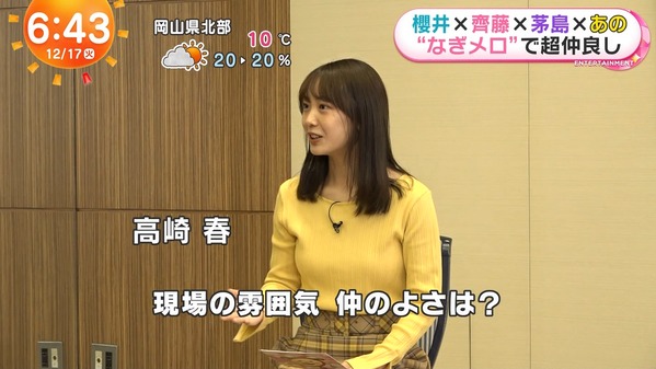 【画像】今日の高崎春さん　12.17