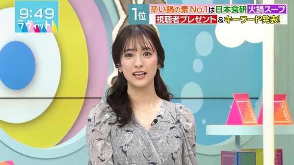 【画像】今日の田村真子さん　12.3