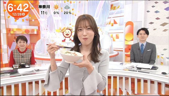 【画像】今日の阿部華也子さん　12.28