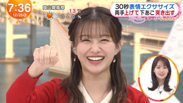【画像】今日の藤本万梨乃さんと原田葵さん　12.25