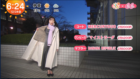 【画像】今日の林佑香さん　12.24