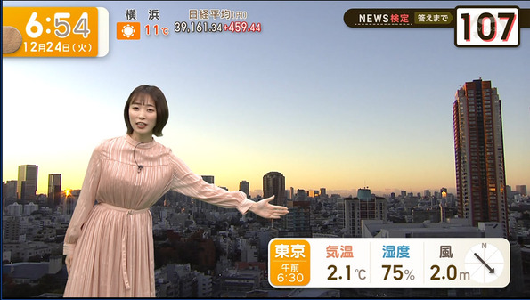 【画像】今日の今井春花さん　12.24