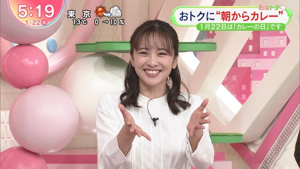 【画像】今日の河出奈都美さん　1.22