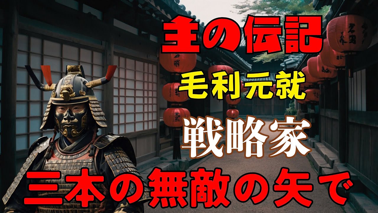 殿様伝記「毛利元就 三本の矢を持った不敗の軍師」