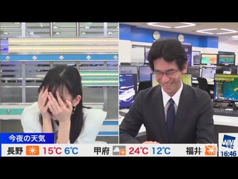 【大島璃音・山口剛央】ダンゴムシに解説していただきました。私ダンゴムシじゃないです【ウェザーニュースLiVE切り抜き】