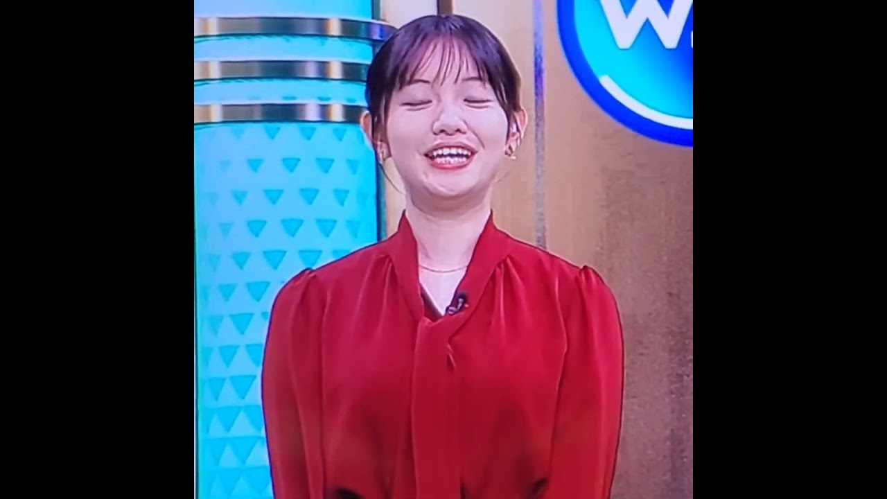 かわいい！田中瞳アナ　#shorts　20241229