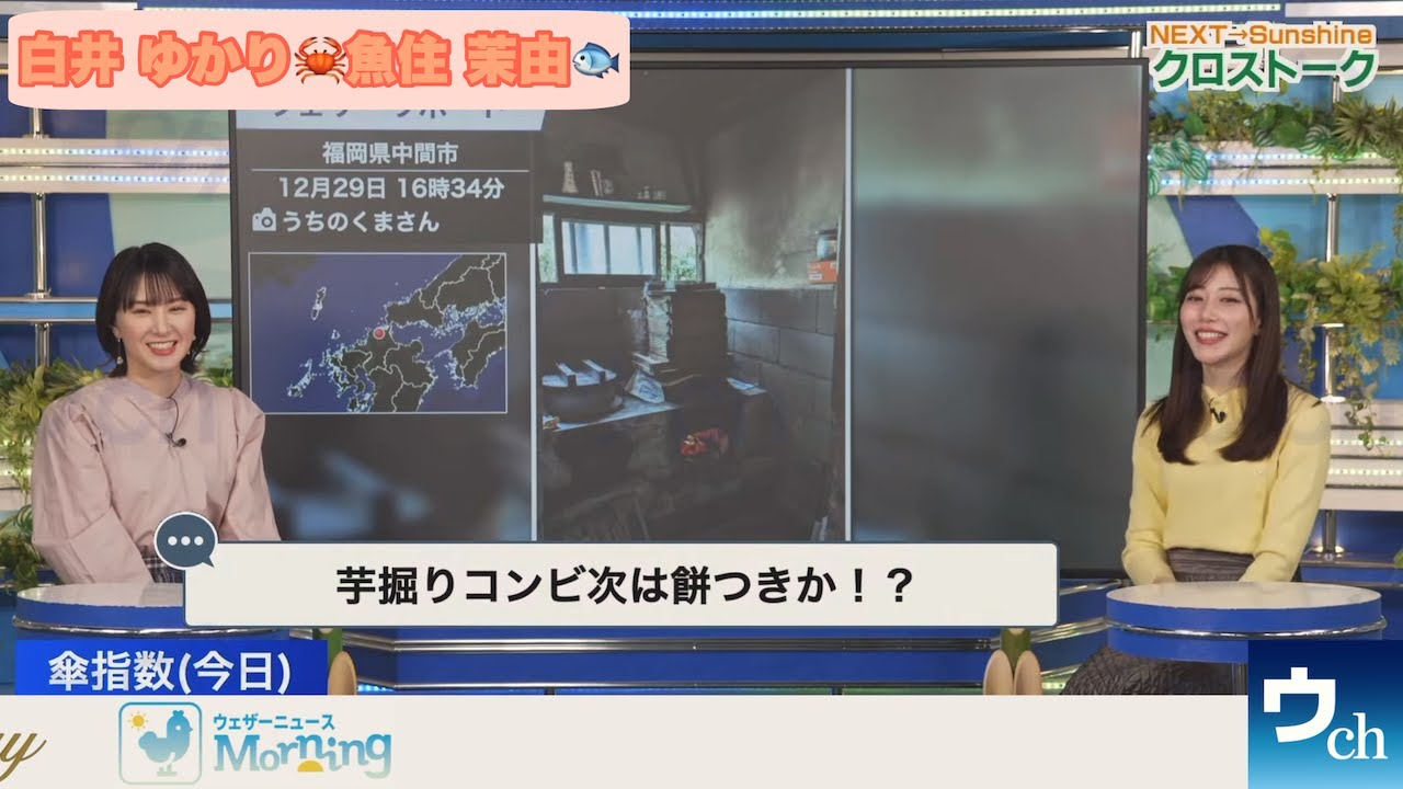 【白井ゆかり×魚住茉由】クロストーク【ウェザーニュース】