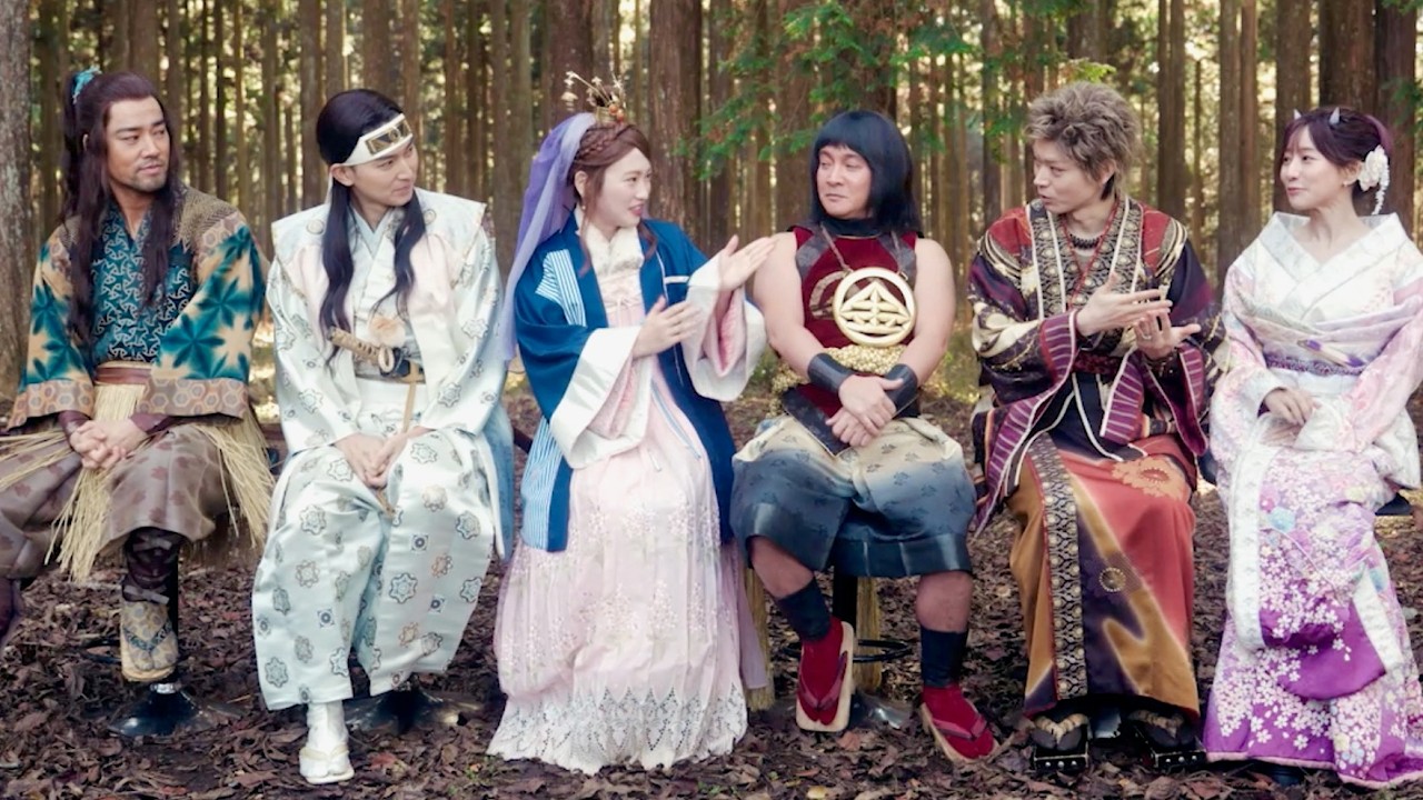 川栄李奈、田中みな実の美容をチェック！松田翔太も興味津々／au三太郎シリーズ CMメイキング＋インタビュー