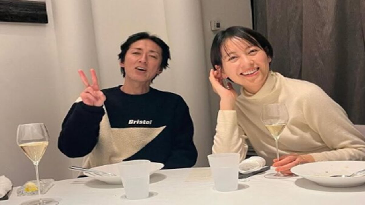 「ナイナイ」矢部浩之　元ＴＢＳアナの美人妻と２ショット！「旅行先のトマムにて」１１歳差で結婚１２年.Ninety-nine.