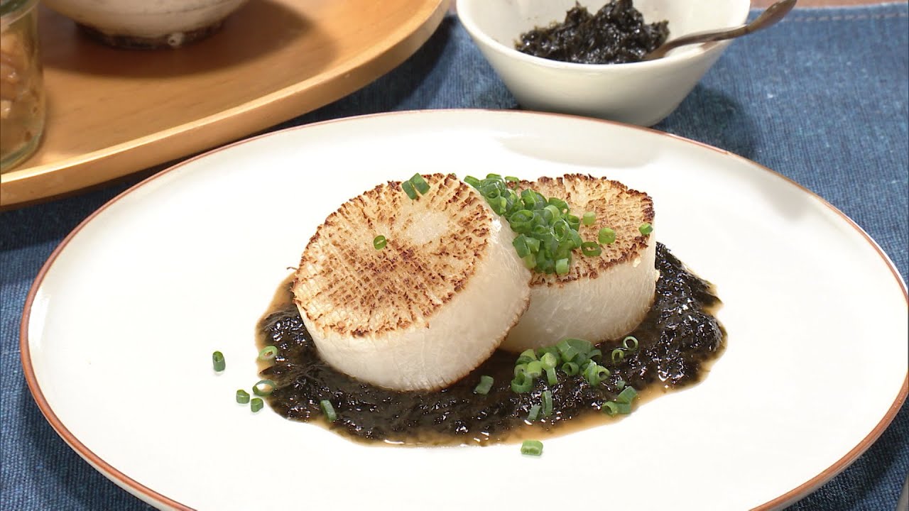 【3分クッキング公式】大根ステーキ　のりソース／大根の皮のふりかけ