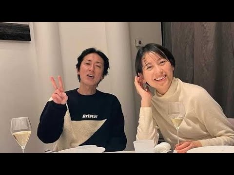 「ナイナイ」矢部浩之　元ＴＢＳアナの美人妻と２ショット！「旅行先のトマムにて」１１歳差で結婚１２年heranofans