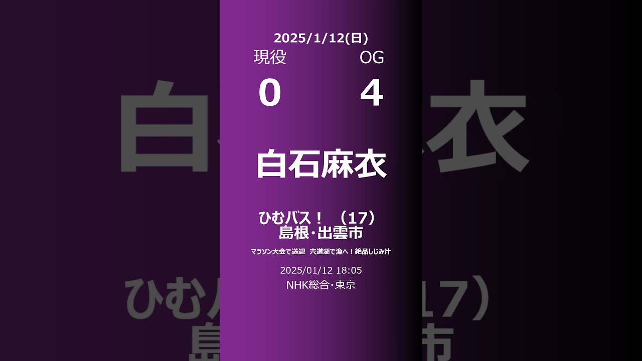 【明日の乃木坂】現役・OG 2025/01/12 #shorts #乃木坂46 【番組出演】