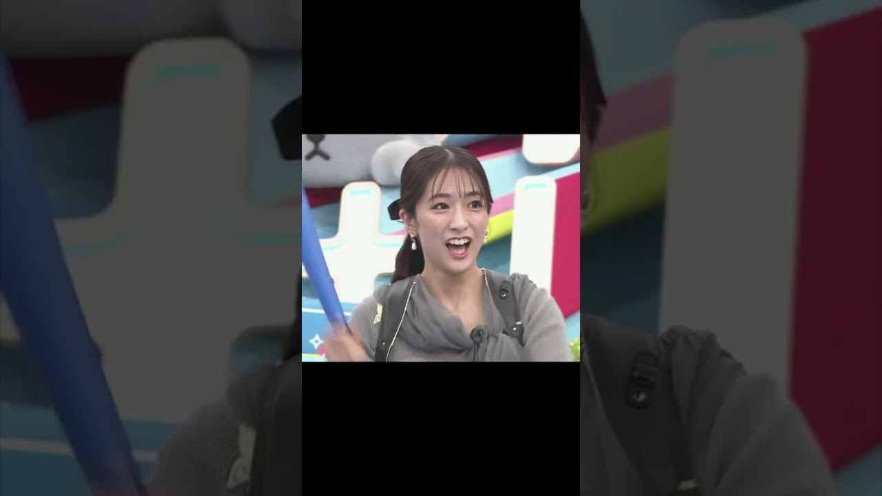 揺れる女子アナの夢袋　#shorts #田村真子