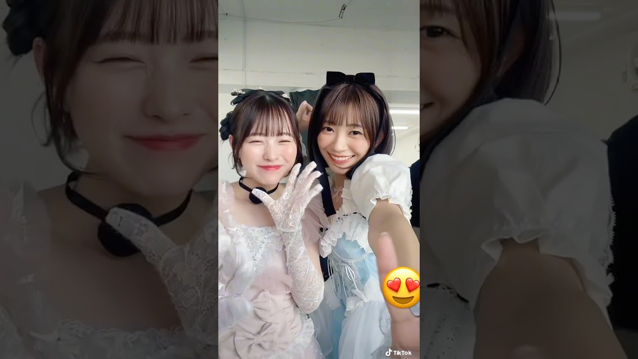 板倉可奈ちゃん💚×梅田みゆちゃん🩵