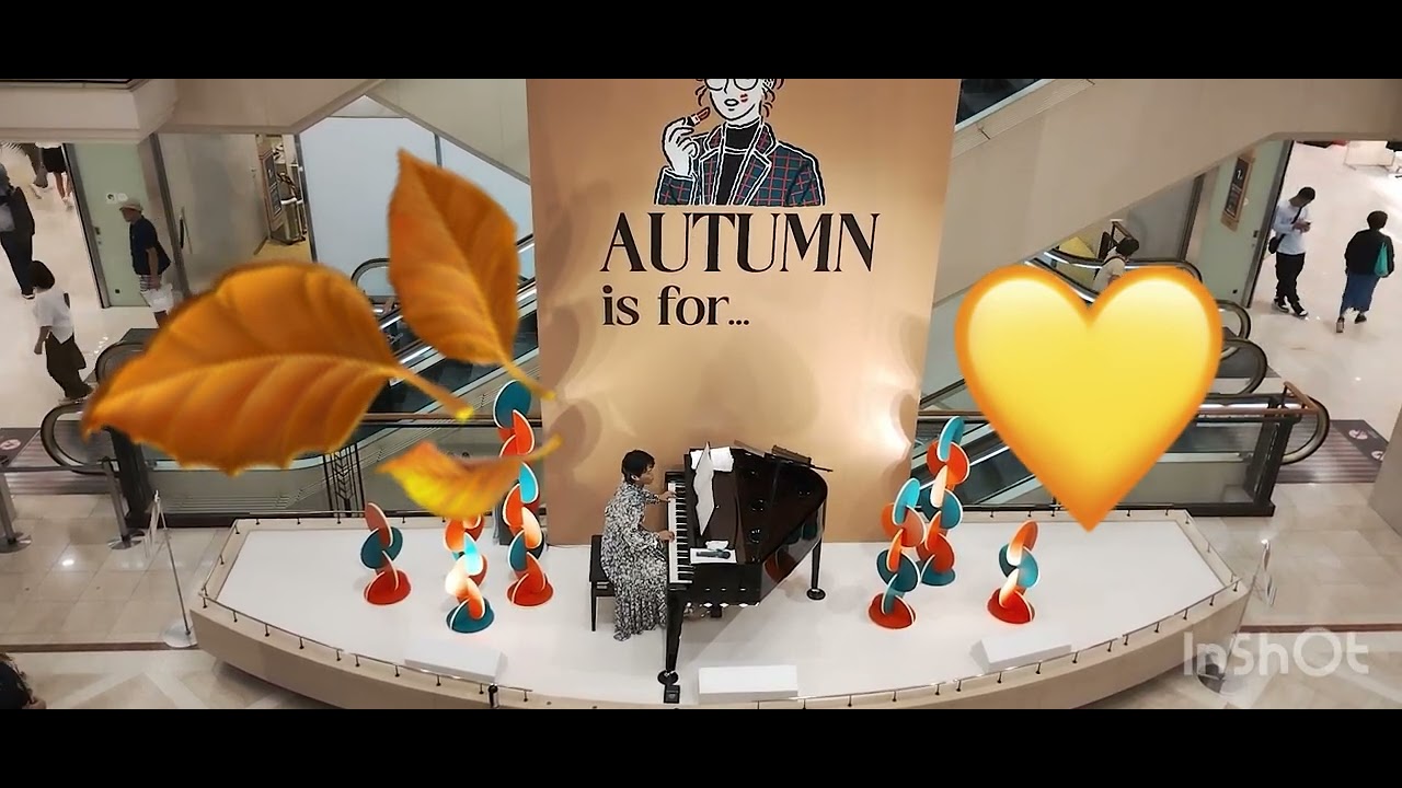 大丸神戸でのAutumn is for...　の様子！！