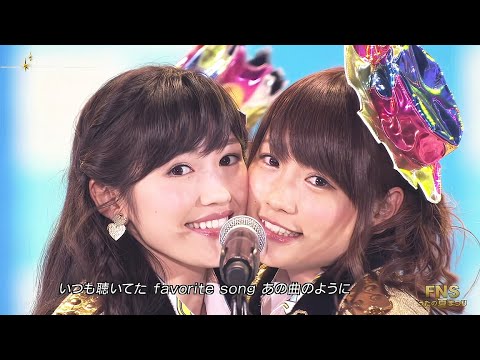 AKB48 - Heavy Rotation ( ヘビーローテーション ) - FNS Matsuri 2014 [4K60fps]