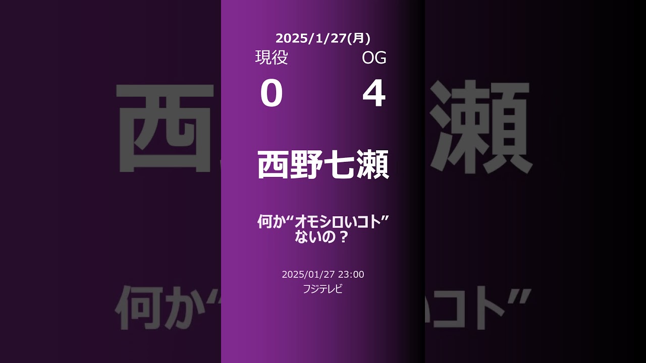 【明日の乃木坂】現役・OG 2025/01/27 #shorts #乃木坂46 【番組出演】