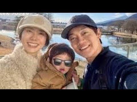 おばたのお兄さん＆山崎夕貴アナ、1歳4ヶ月息子の“まーきのっ”ショットを公開「妻を気遣っている？」