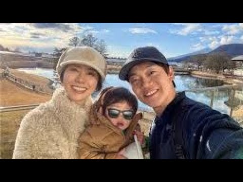 おばたのお兄さん＆山崎夕貴アナ、1歳4ヶ月息子の“まーきのっ”ショットを公開「妻を気遣っている？」