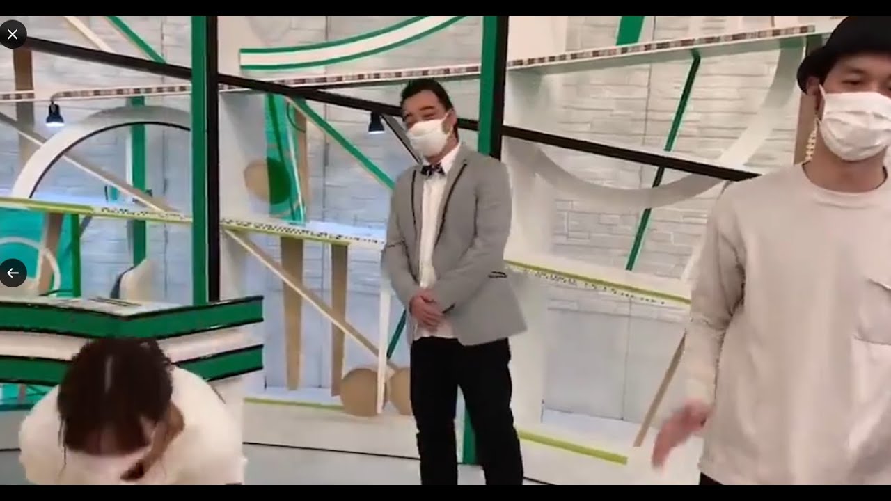 森香澄をガン見してしまうジャンポケ斎藤