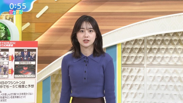 【画像】今日の若林有子さん　1.21