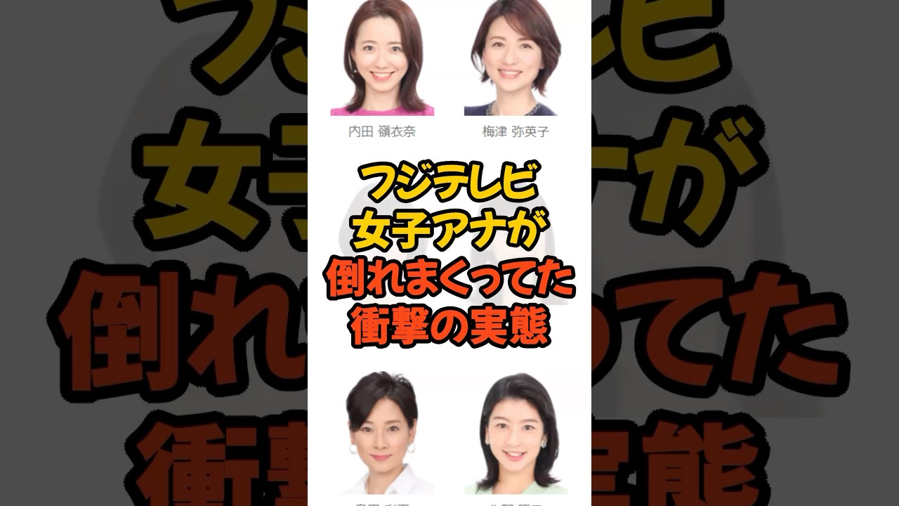 #フジテレビ #中居正広 #テレビ #女子アナ #アナウンサー