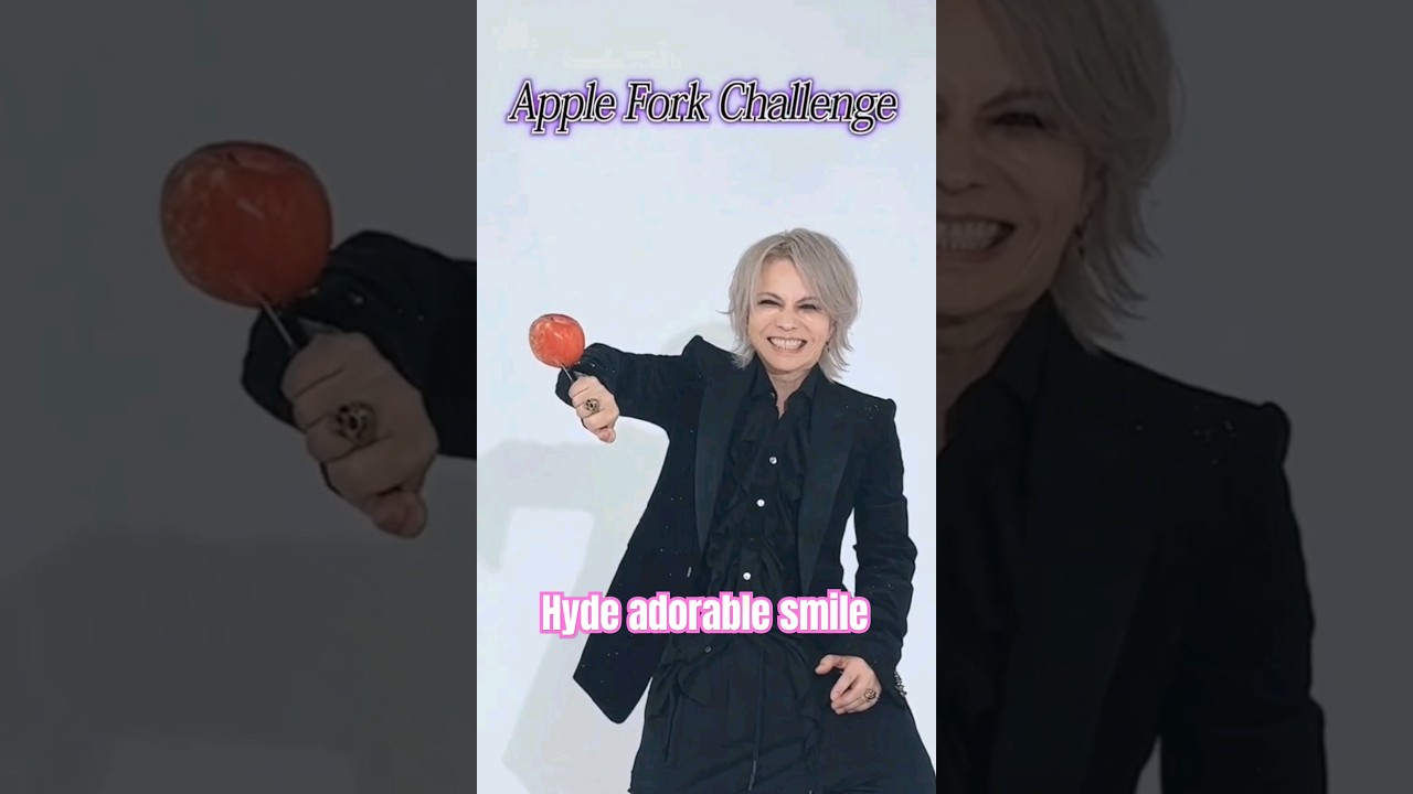 Hyde adorable 💜 #hyde #larcenciel #thelastrockstars #ハイド #ラルクアンシエル