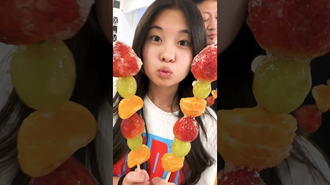 近所にTanghulu屋さんできた〜🍓いまさら❓️🥴