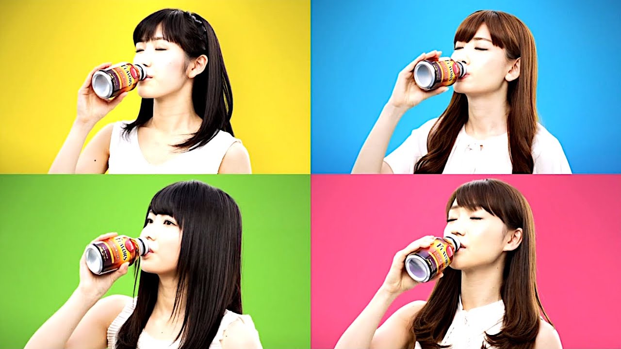 渡辺麻友・小嶋陽菜・横山由依・大島優子 : ワンダ・フレーバーズ (201305)