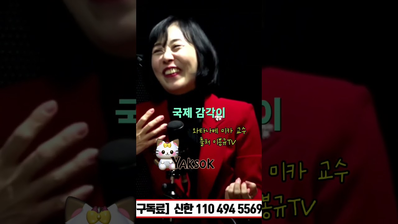 일본에서의 외교 성공과 부정선거 인식 #와타나베미카