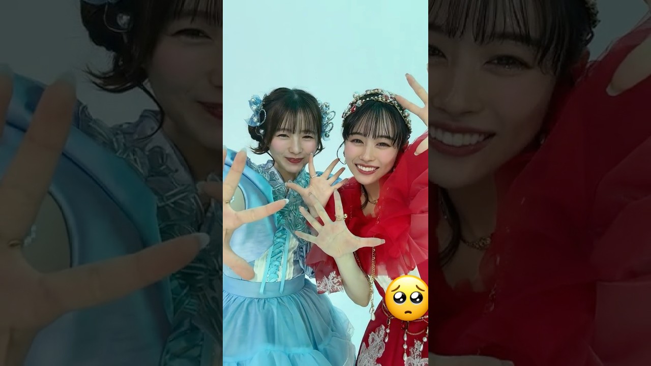 梅田みゆちゃん🩵×佐野愛花ちゃん❤️