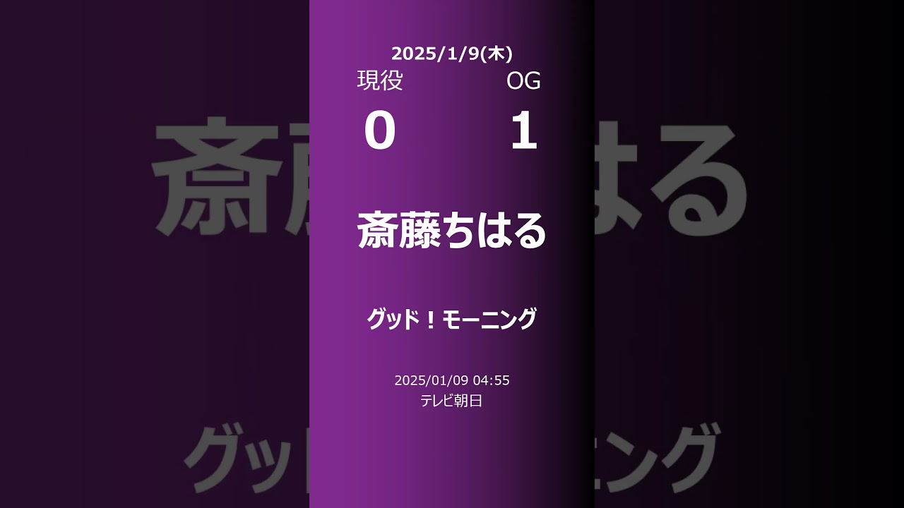 【明日の乃木坂】現役・OG 2025/01/09 #shorts #乃木坂46 【番組出演】