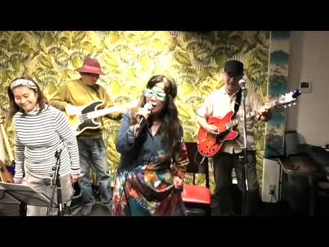 『I've Got A Feeling』The Beatles(cover) まつしまやすえ(歌)  miina(歌)  鷲尾"ワッシー”悠持郎(ギター)   Nack.J(ベース)