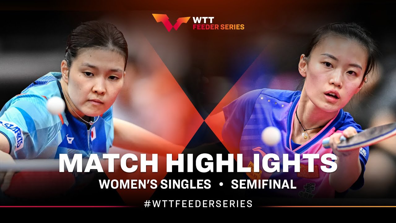 Honoka Hashimoto vs Han Feier | WS SF | WTT Feeder Olomouc 2024