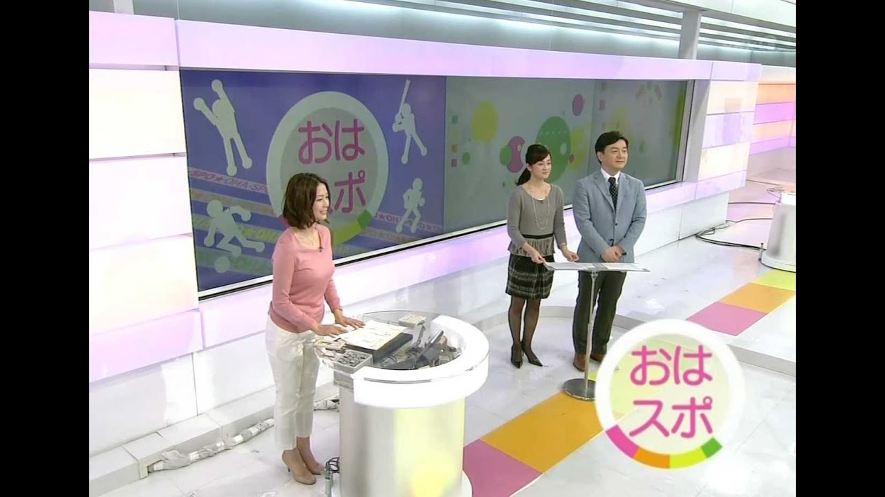 おはスポ　杉浦アナウンサー