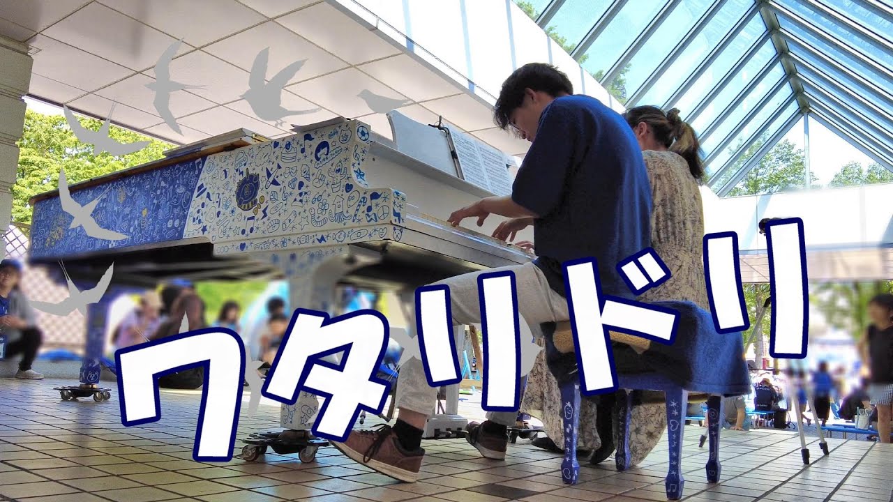 『ワタリドリ』連弾してみた‼